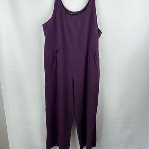 Gudrun Sjoden Purple Sleeveless Overall/Jumpsuit